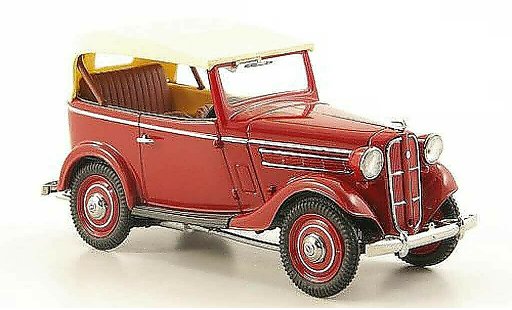 Datsun 17 Phaeton 1/43 Ebbro red/beige 1938 diecast model cars