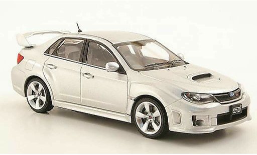 Subaru Impreza WRX 1/43 Ebbro grey 2010 diecast model cars