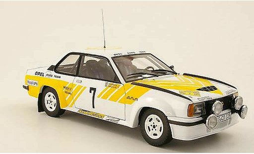 Opel Ascona B 400 1/18 Sun Star No.8 Kullang/Berglund rallye Sweden 1980 diecast model cars