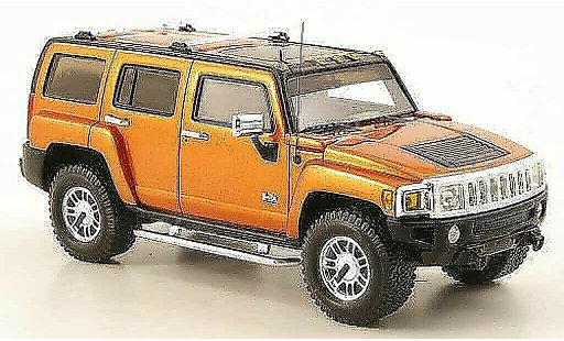 Hummer H3 Base 1/43 Luxury Collectibles orange 2006 diecast model cars