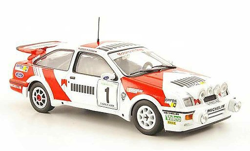 Ford Sierra Cosworth RS 1/43 Hachette No.1 Rally Cajalicante 1988 diecast model cars