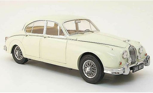 Jaguar MK 2 1/18 Model Icons .4 white lhd 1960 diecast model cars