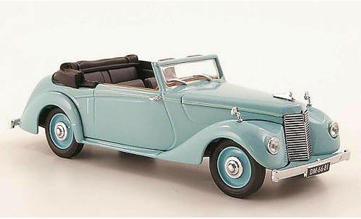 Armstrong Siddeley Hurricane drophead coupe 1/43 Oxford turquoise open diecast model cars