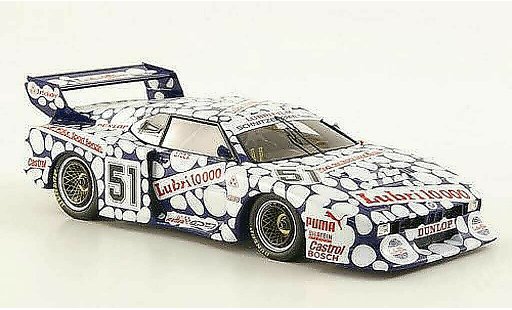 Bmw M1 1981 1/43 Spark Turbo Schnitzer No.51 Lubrifilm Zolder diecast model cars