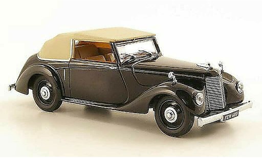 Armstrong Siddeley Hurricane drophead coupe 1/43 Oxford black RHD diecast model cars