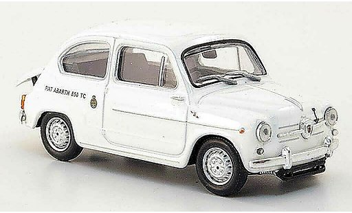 Abarth 850 TC 1/43 Hachette Corsa white 1963 diecast model cars