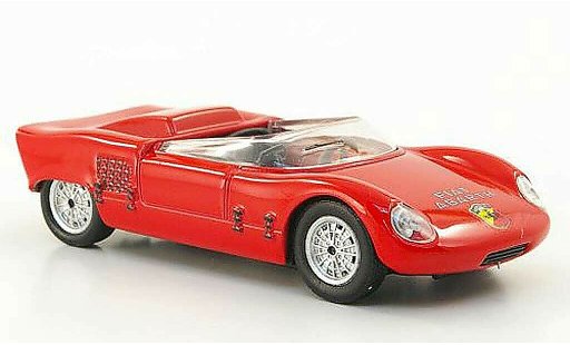 Fiat Abarth 1000 SP 1/43 Hachette Spider Sport red 1963 diecast model cars