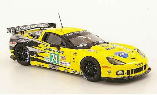 Chevrolet Corvette ZR1 1/43 Spark C6 No.74 Racing 24h Le Mans 2011 diecast model cars
