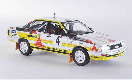 Audi 200 quattro course 1/43 Norev No.4 HB Team W.Rohrl / Ch.Geistdorfer Rally Monte Carlo 1987 diecast model cars