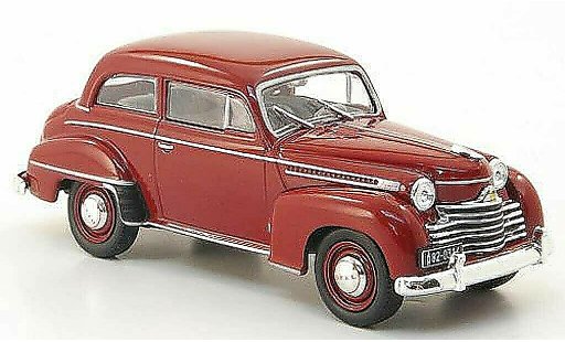 Opel Olympia Base 1/43 WhiteBox Limousine red 1951 diecast model cars