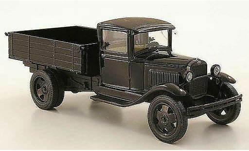 Gaz AA Pritsche 1/43 Nash Avtoprom flatbed black diecast model cars