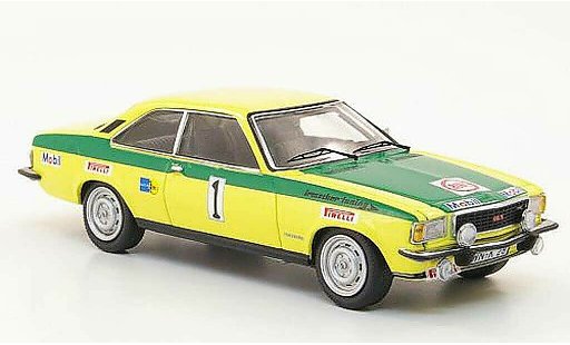 Opel Commodore B 1/43 Schuco GS/E No.1 Rohrl/Berger RIORally Regensburg 1973 diecast model cars