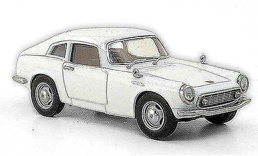 Honda S600 Coupe 1/43 Ebbro white diecast model cars