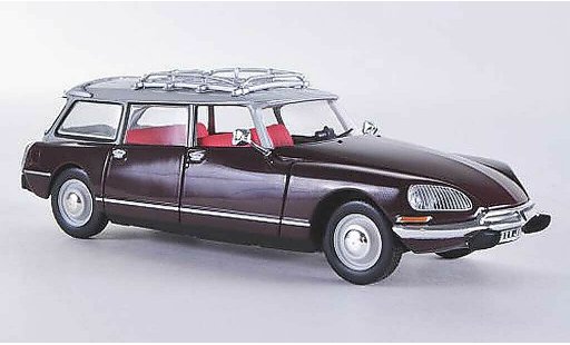 Citroen ID 19 Break 1/43 Norev Estate red/grey 1968 diecast model cars