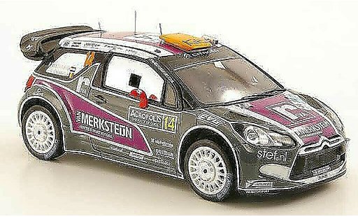 DS Automobiles DS3 WRC 2011 1/43 Spark No.14 Rally Acropolis diecast model cars