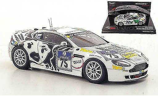Aston Martin V8 course 1/43 Minichamps No.75 Team Werner ADAC 24h Nurburgring 2011 diecast model cars