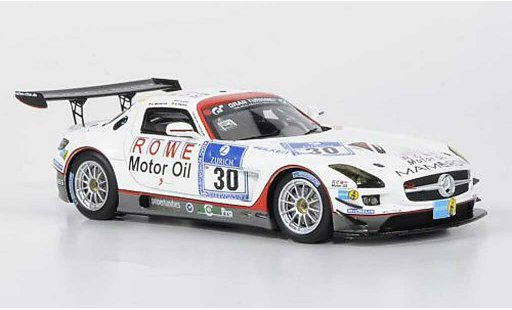 Mercedes SLS GT3 1/43 Minichamps AMG No.30 Mamerow / Rowe Racing 24h ADAC Nurburgring 2011 diecast model cars