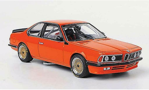Bmw 635 Gr.A 1/43 Autoart orange Plain Body Version diecast model cars