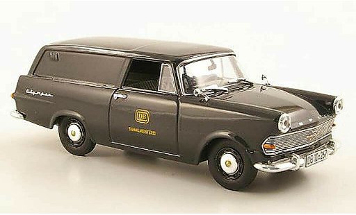 Opel Rekord P2 1/43 Bing van DB-Signalmeisterei diecast model cars