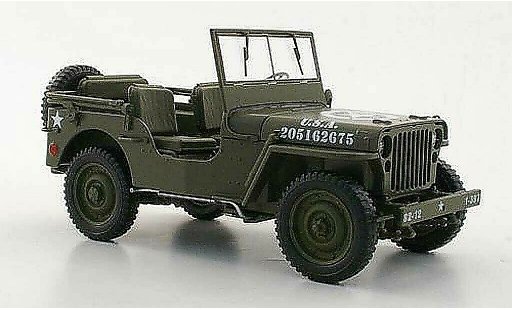 Jeep Willys Militaire 1/18 Welly U.S. Army olivgreen diecast model cars