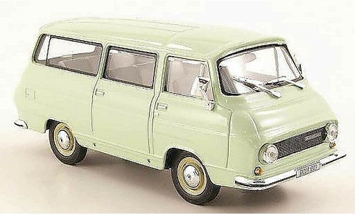 Skoda 1203 Kastenwagen 1/43 Abrex Lieferwagen green diecast model cars