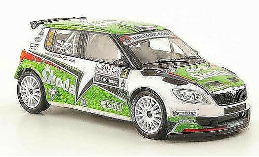 Skoda Fabia S2000 1/43 Abrex No.3 Kopecky/Stary Rally Monte Carlo 2011 diecast model cars