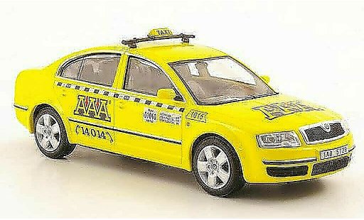 Skoda Superb Taxi 1/43 Abrex AAA diecast model cars