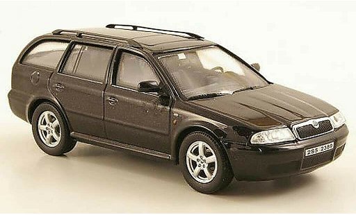Skoda Octavia Combi 1/43 Abrex Tour black diecast model cars
