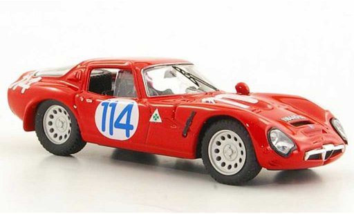 Alfa Romeo Giulia TZ2 1/43 Best No.114 ''Geki'' / Zeccoli Targa Florio 1966 diecast model cars