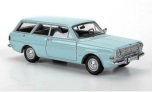 Ford Taunus 12M 1/43 Neo (P6) Turnier turquoise diecast model cars