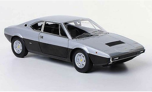 Ferrari 308 GT4 1/18 Hot Wheels Elite grey/black diecast model cars
