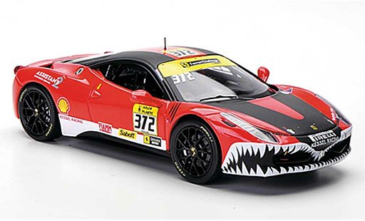 Ferrari 458 Challenge 1/43 Hot Wheels Elite No.372 Kessel Racing 2011 diecast model cars