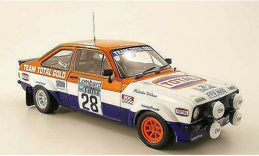 Ford Escort Rally 1/18 Sun Star 1800 No.28 Total RAC 1979 M.Wilson / T.Harryman diecast model cars