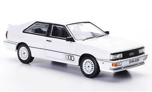 Audi Quattro coupe 1/43 Vanguards MkII white RHD 1987 diecast model cars
