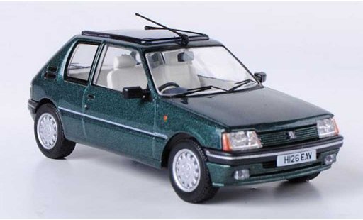 Peugeot 205 Roland Garros 1/43 Vanguards grey green RHD diecast model cars