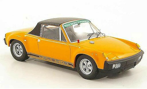 Porsche 914/6 GT 1/43 Schuco 6 orange/black Max Moritz Tuning Sondermodell MCW limited Auflage 500 piece diecast model cars
