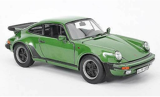 Porsche 911 Turbo 1/18 Norev 33l green 1975 diecast model cars