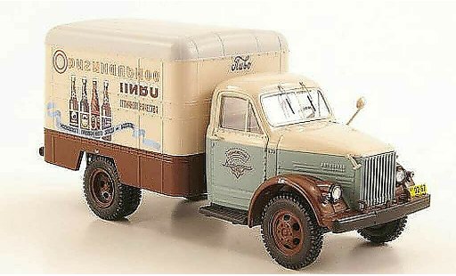 Gaz 51 Kasten 1/43 DIP Models Van Bier 1950 diecast model cars
