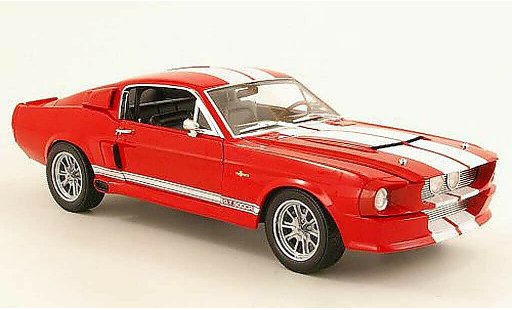 Shelby GT 500 CR 1/18 Shelby Collectibles red/white 1967 diecast model cars