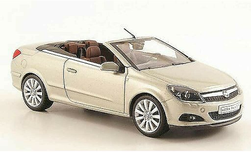 Opel Astra Twin Top 1/43 Minichamps H greybeige diecast model cars