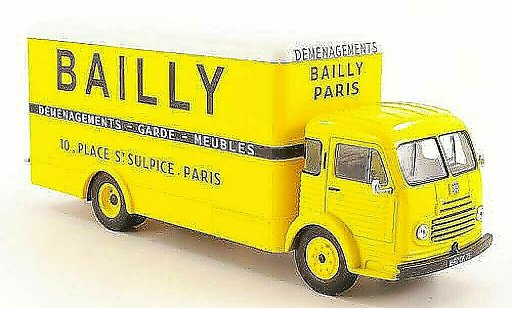 Simca Cargo Base 1/43 Hachette Bailly trunk-LKW 1953 diecast model cars