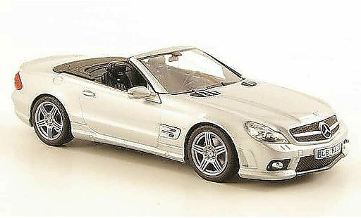 Mercedes Classe SL 63 1/43 Minichamps AMG (R230) grey diecast model cars