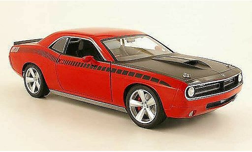 Plymouth Cuda Concept 1/18 Highway 61 Rally red/black diecast model cars