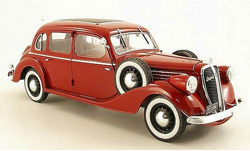 Skoda Superb 1938 1/18 Abrex 913 red diecast model cars
