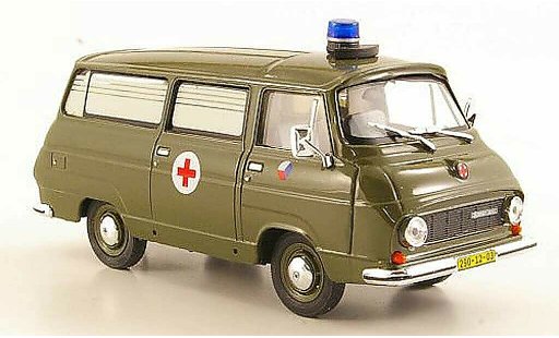 Skoda 1203 Ambulanz 1/43 Abrex Rettungswagen Tschechische Armee diecast model cars