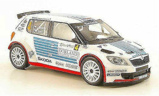 Skoda Fabia S2000 1/43 Abrex No.4 Kopecky/Stary Valasska Rally 2011 diecast model cars