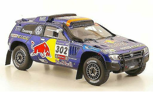 Volkswagen Touareg Dakar 1/43 Spark Race 3 No.302 Red Bull 2011 diecast model cars