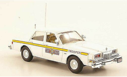 Dodge Diplomat police 1/43 First Response Illinois State 1985 diecast model cars