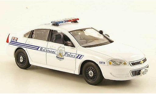 Chevrolet Impala police 1/43 First Response 2011 Baltimore Maryland diecast model cars