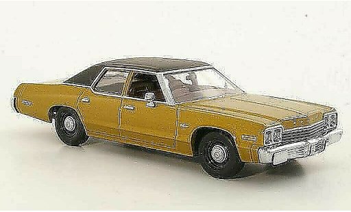 Dodge Monaco 1974 1/43 Minichamps gold/black diecast model cars